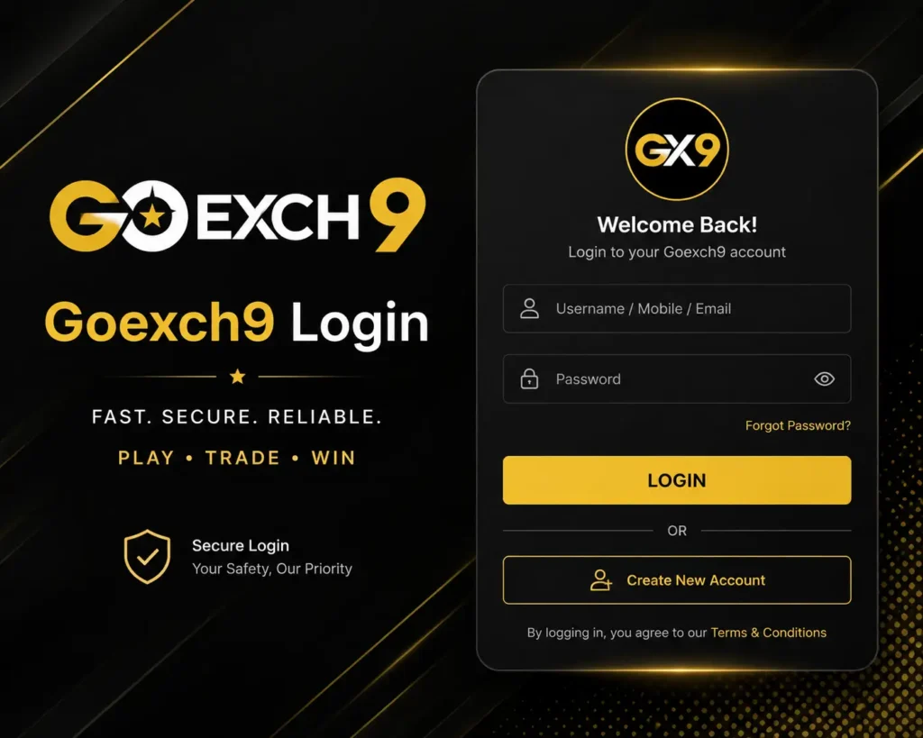 Goexch9 Login